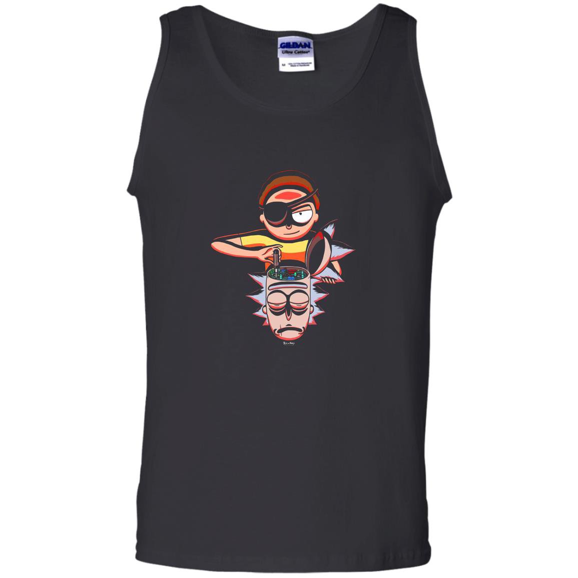 Evil morty medium Tank Top
