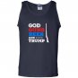 God guns beer and trump 2nd amendment 4th of july Tank Top
