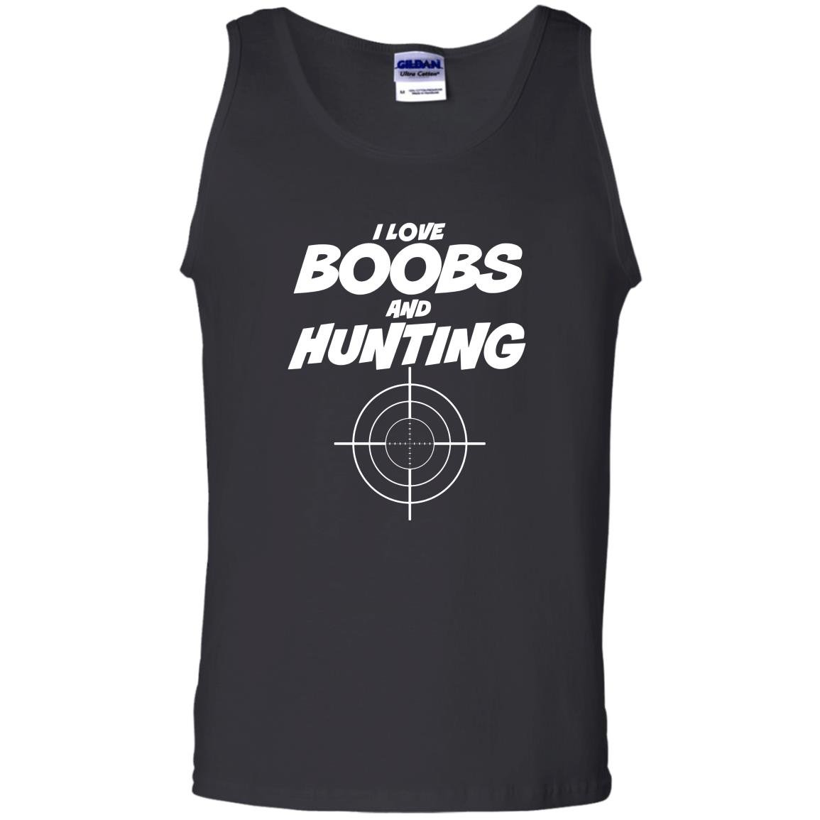 I love boobs and hunting hunter Tank Top