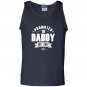 Promoted to daddy gift new dad est 2017 Tank Top