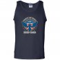 Proud air force step dad military airman pride Tank Top