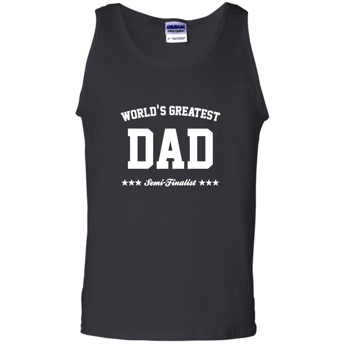 Worlds greatest dad semi finalist fathers day Tank Top