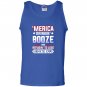 Merica 4th of july drinking party funny patriotic Tank Top