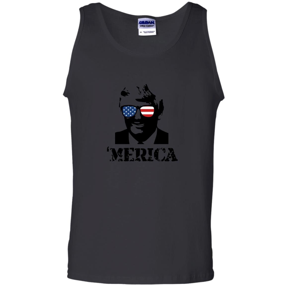 Merica july 4th donald trump Tank Top