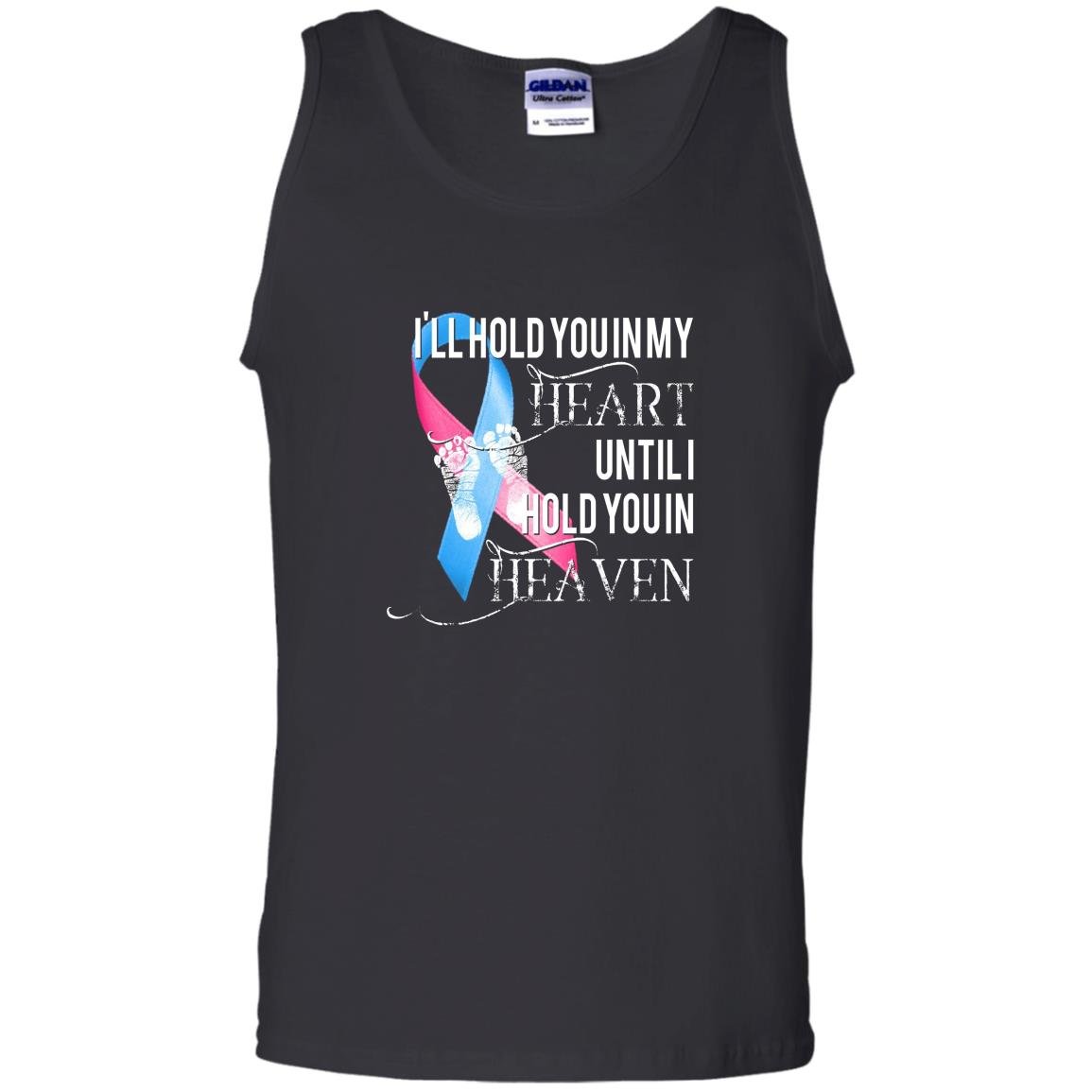 Miscarriage awareness hold in heart heaven pregnancy Tank Top
