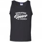 Motivational workout sweating like a sinner in church Tank Top