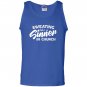 Motivational workout sweating like a sinner in church Tank Top