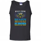 My brother in heaven i love guardian angel Tank Top