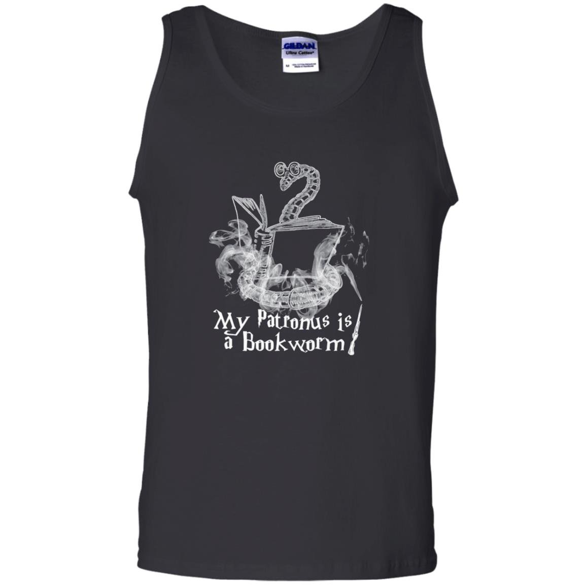 My patronus is a bookworm Tank Top