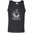 My patronus is a bookworm Tank Top