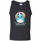 Narwhal unicorn of the sea funny kawaii whale cute Tank Top