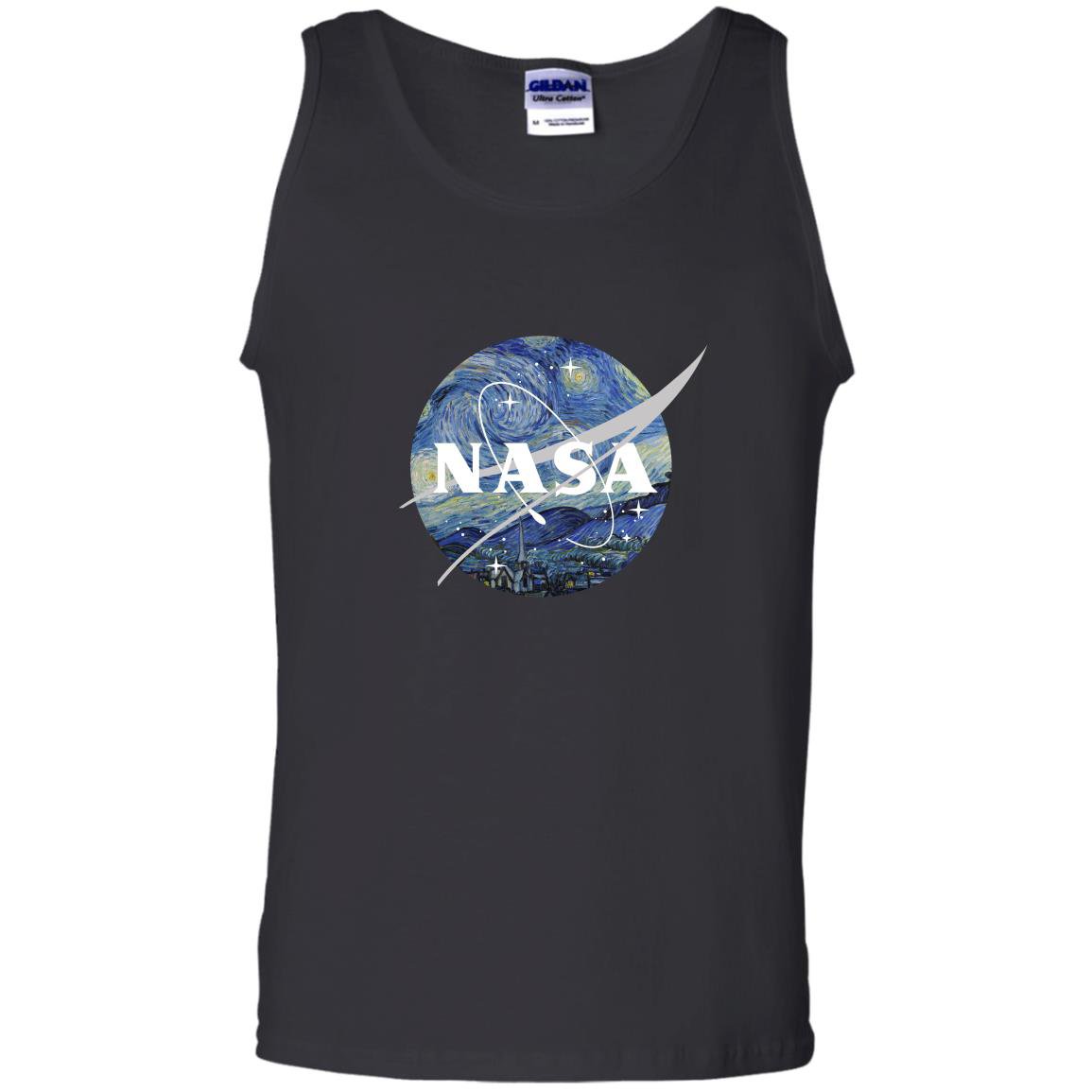 Nasa starry night classic chevron logo graphic Tank Top
