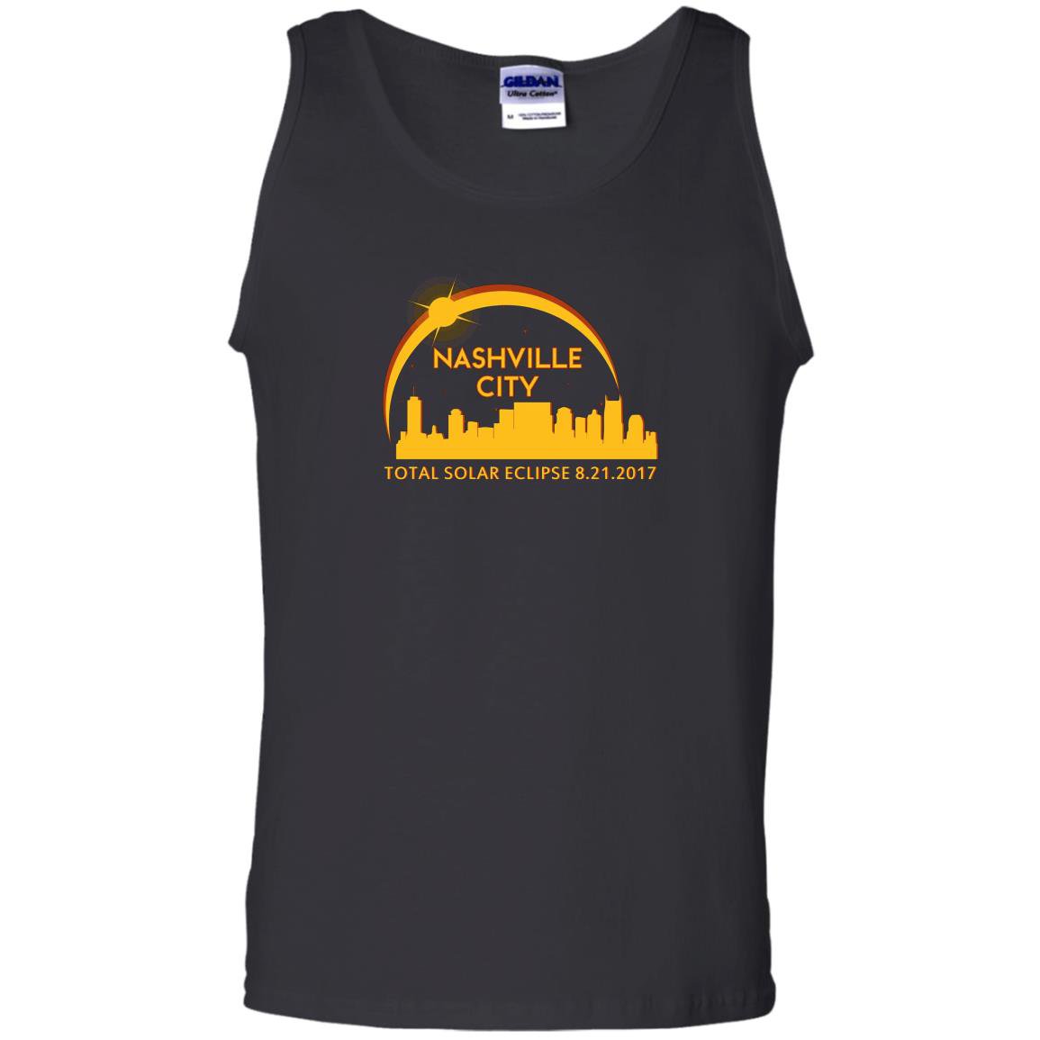 Nashville city total solar eclipse 8212017 Tank Top