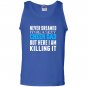 Never dreamed id be a sexy cheer dad killing it Tank Top