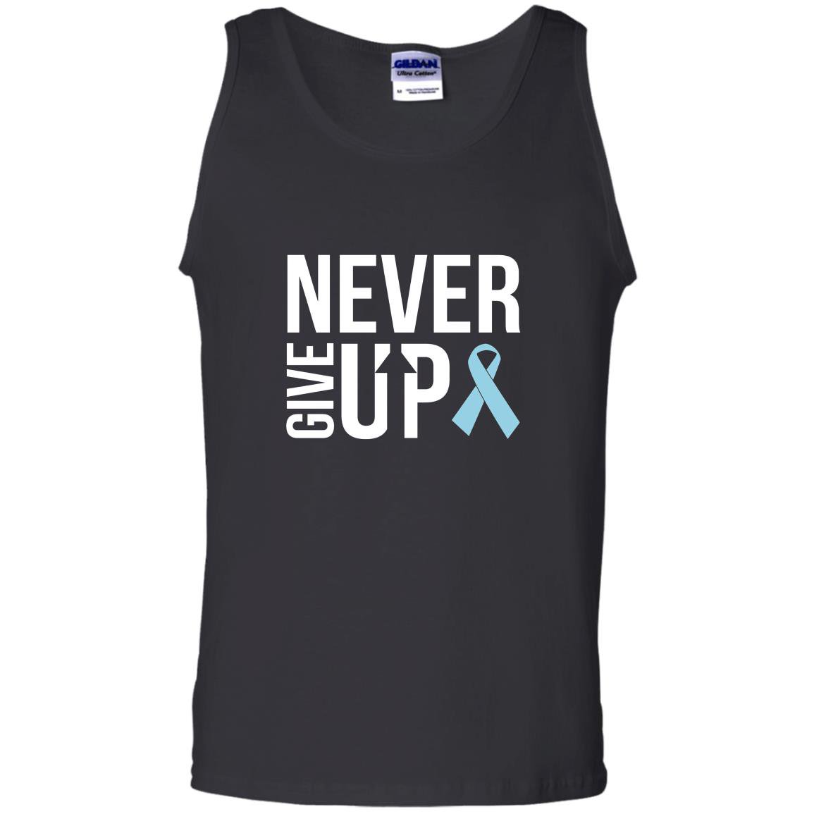 Never give up prostate cancer cancer awareness Tank Top