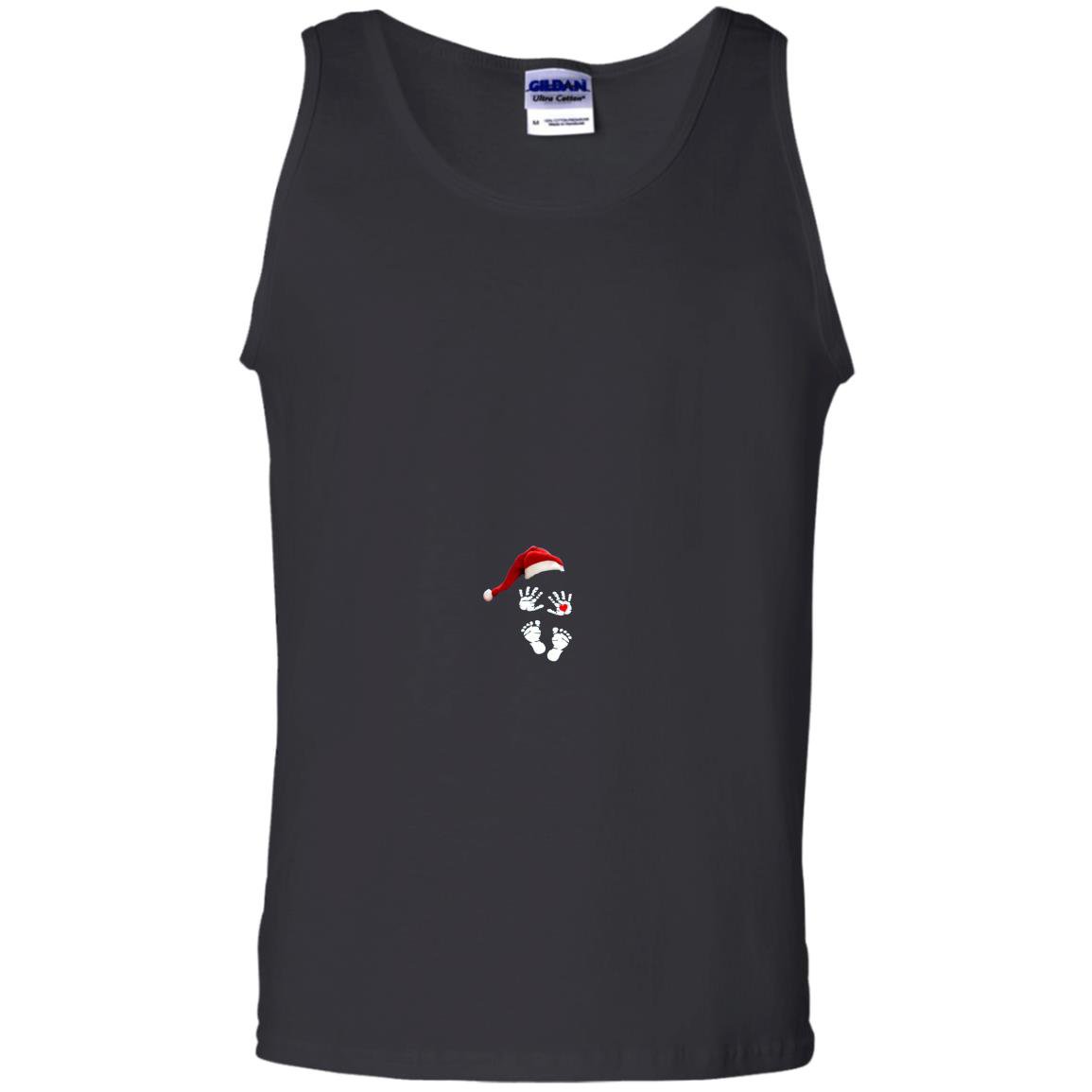 New baby bump first christmas 2016 pregnancy Tank Top