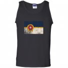 New tulsa flag vintage style distressed Tank Top