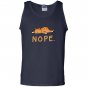 Nope not today funny lazy cat Tank Top