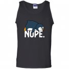 Nope relaxed not today funny lazy penguin nope Tank Top