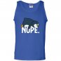 Nope relaxed not today funny lazy penguin nope Tank Top