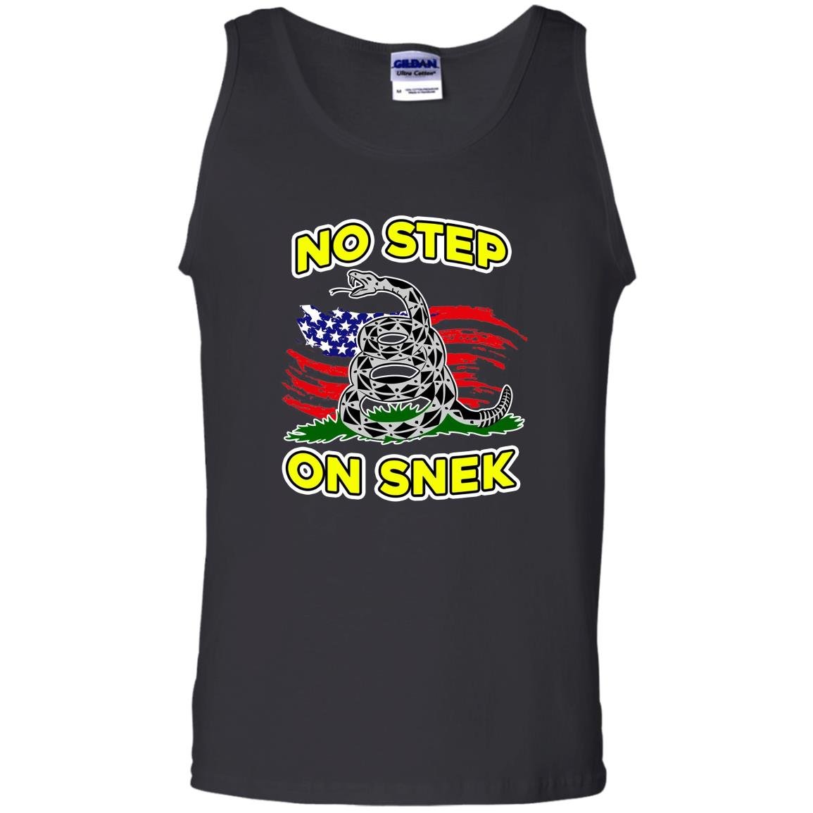 No step on snek funny meme dont tread on me Tank Top