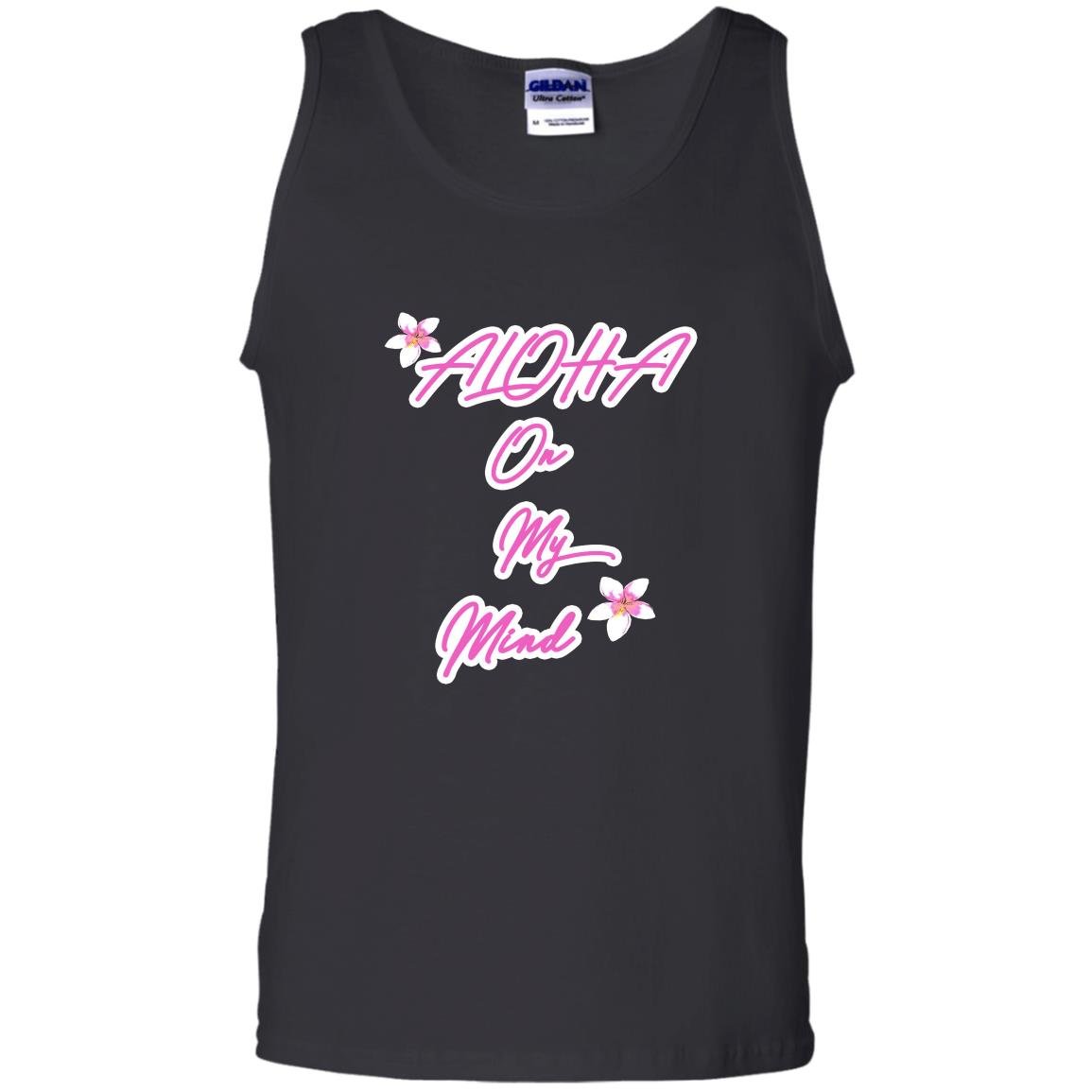 Ohana designs aloha on my mind with plumerias Tank Top