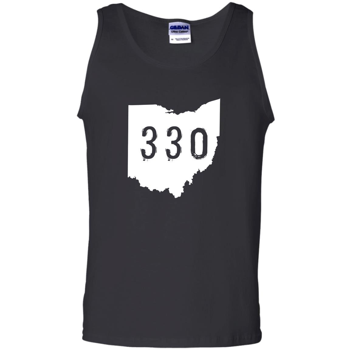 Ohio 330 area code akron oh graphic Tank Top