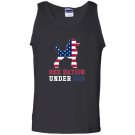 Patriotic dog french poodle 4th of july Tank Top
