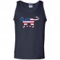 Patriotic kitty cat usa american flag Tank Top
