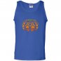 Paw print pumpkin halloween Tank Top