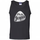 Pick jesus gift for the christian guitarist Tank Top