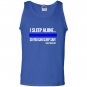 Police i sleep alone you can sleep safe police wife Tank Top