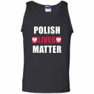 Polish lives matter with flag ornaments Tank Top
