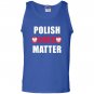 Polish lives matter with flag ornaments Tank Top