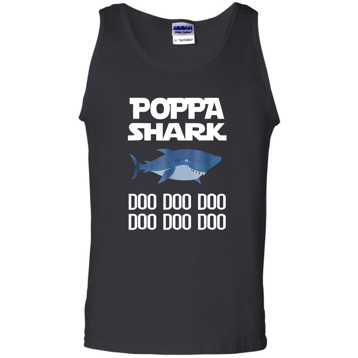 Poppa shark doo doo doo Tank Top