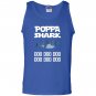 Poppa shark doo doo doo Tank Top
