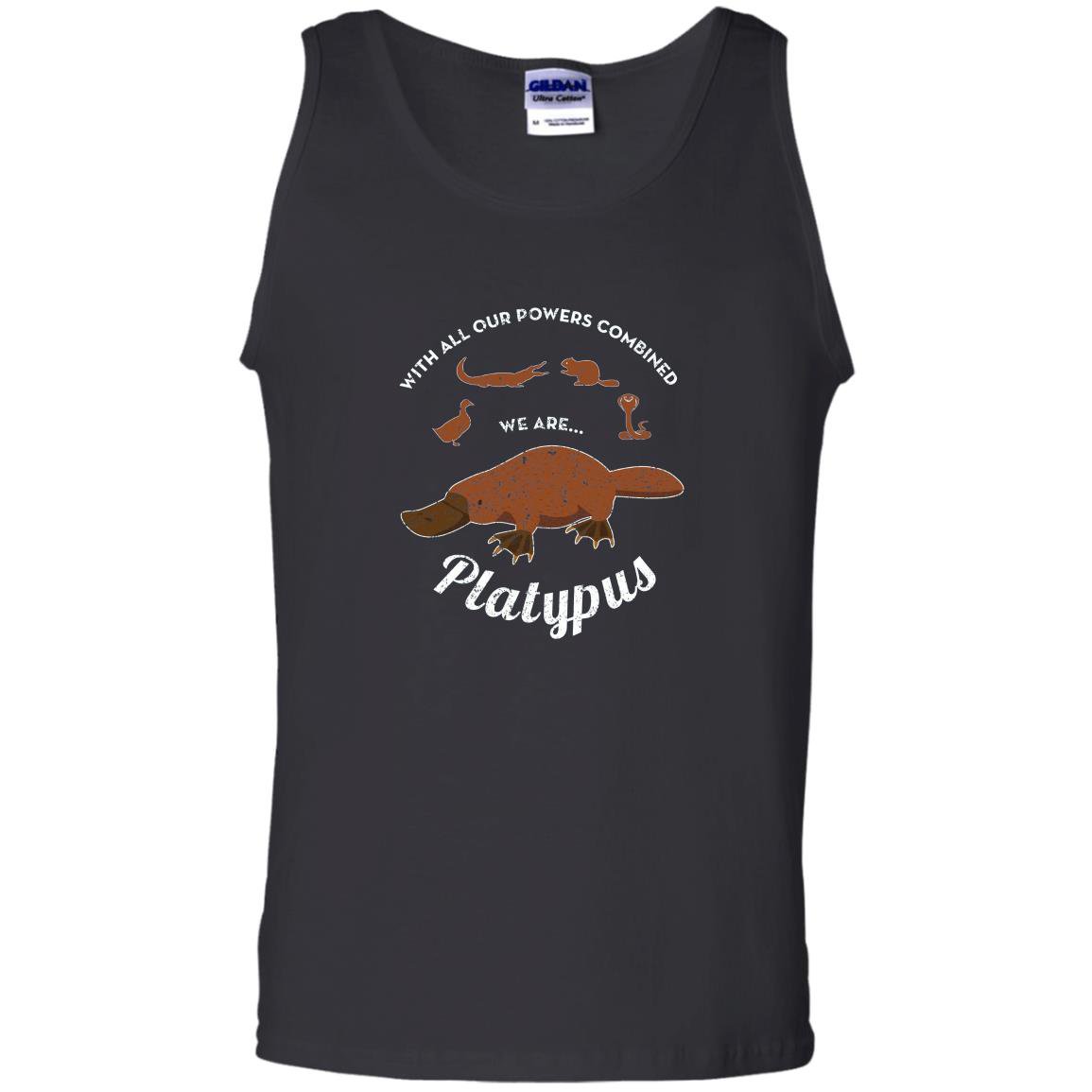 Powers combined platypus slate Tank Top