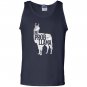 Prob llama llamas costume heather Tank Top