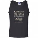 Proud air force girlfriend air force Tank Top