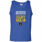 Proud army dad daughter soldier air force Tank Top