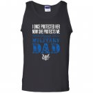 Proud military dad daughter soldier air force Tank Top