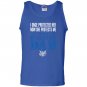 Proud military dad daughter soldier air force Tank Top