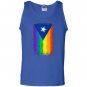 Puerto rican or cuban gay pride flag rainbow destroy Tank Top