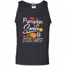 Pumpkin spice and jesus christ fall Tank Top