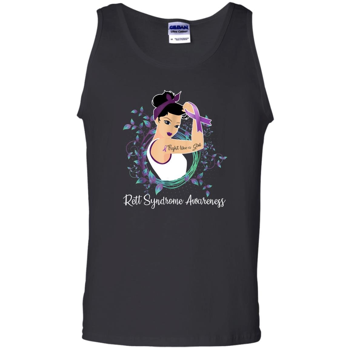 Purple rett syndrome awareness Tank Top