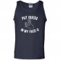 Put queso in my face o funny Tank Top