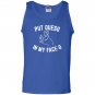 Put queso in my face o funny Tank Top