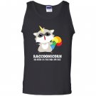 Racoonicorn funny trash panda raccoon unicorn Tank Top