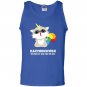 Racoonicorn funny trash panda raccoon unicorn Tank Top