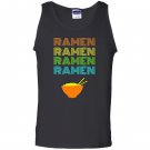Ramen bowl vintage text japanese anime fans Tank Top
